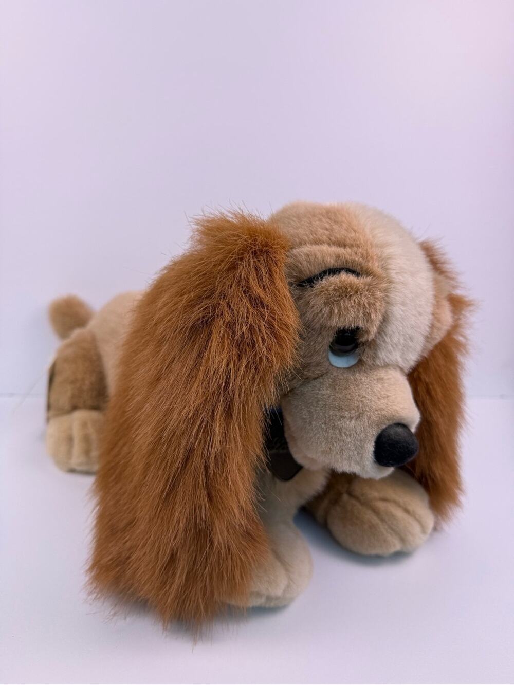 NWT Disney Store Lady & The Tramp Lady Plush Dog 14” Stuffed Animal Puppy 90’s